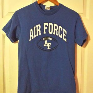 Air Force Falcons Football Blue T-Shirt Size S